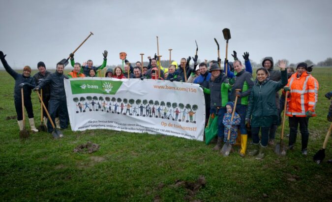 150 years BAM: Trees for All and BAM are planting 150,000 trees