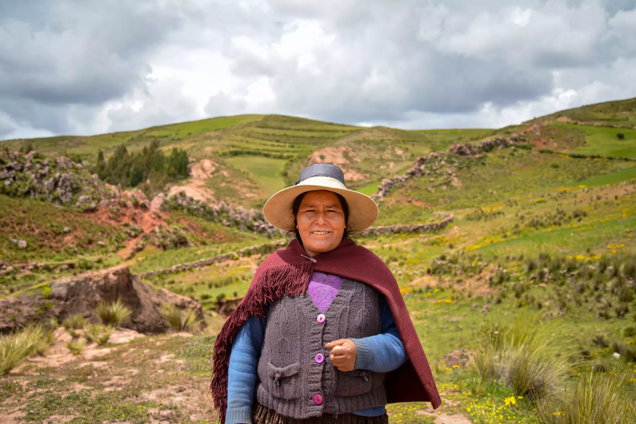 19-een-gemeenschapsbewoner-in-noord-potosi Bewoner-Bolivia-Andes