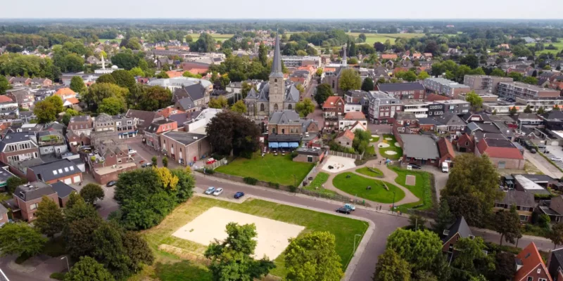Dorpspark The GAP | Van braakliggende grond naar een groen park