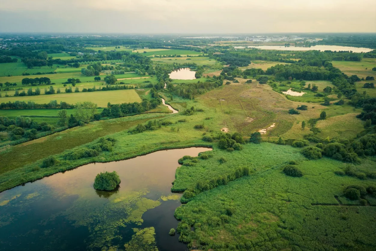 Luchtfoto-landschap-Brabant