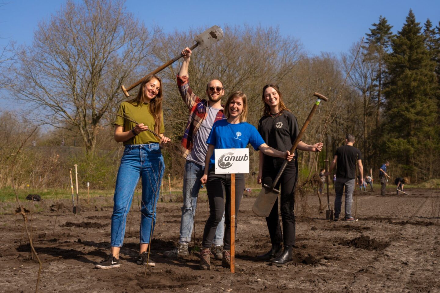 Boomplantdag bedrijfsbospartners bedrijfsbospartner-trees-for-all