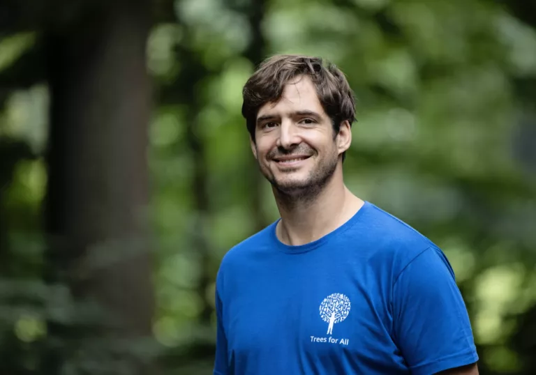 Egbert-Jan Weeber is de nieuwe ambassadeur van Trees for All