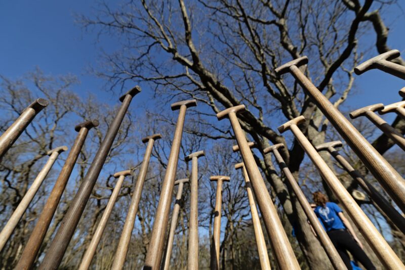 Shovels for planting trees